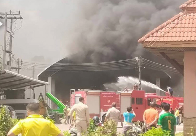 Bom Meledak di Depo Truk Sampah di Narathiwat Thailand Selatan